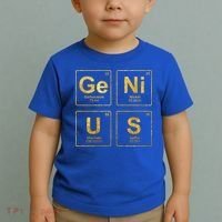 Genius Periodic Table Of Elets Science Nerds Great Gift Toddler T-Shirt thumb 2