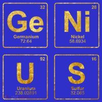 Genius Periodic Table Of Elets Science Nerds Great Gift Kids Sweatshirt thumb 2