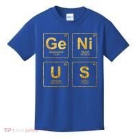 Genius Periodic Table Of Elets Science Nerds Great Gift Kids T-Shirt thumb 0