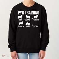 Great Pyrenees Training Pyr Dog Tricks Women's Sweatshirt thumb 0