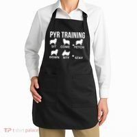 Great Pyrenees Training Pyr Dog Tricks Apron thumb 2