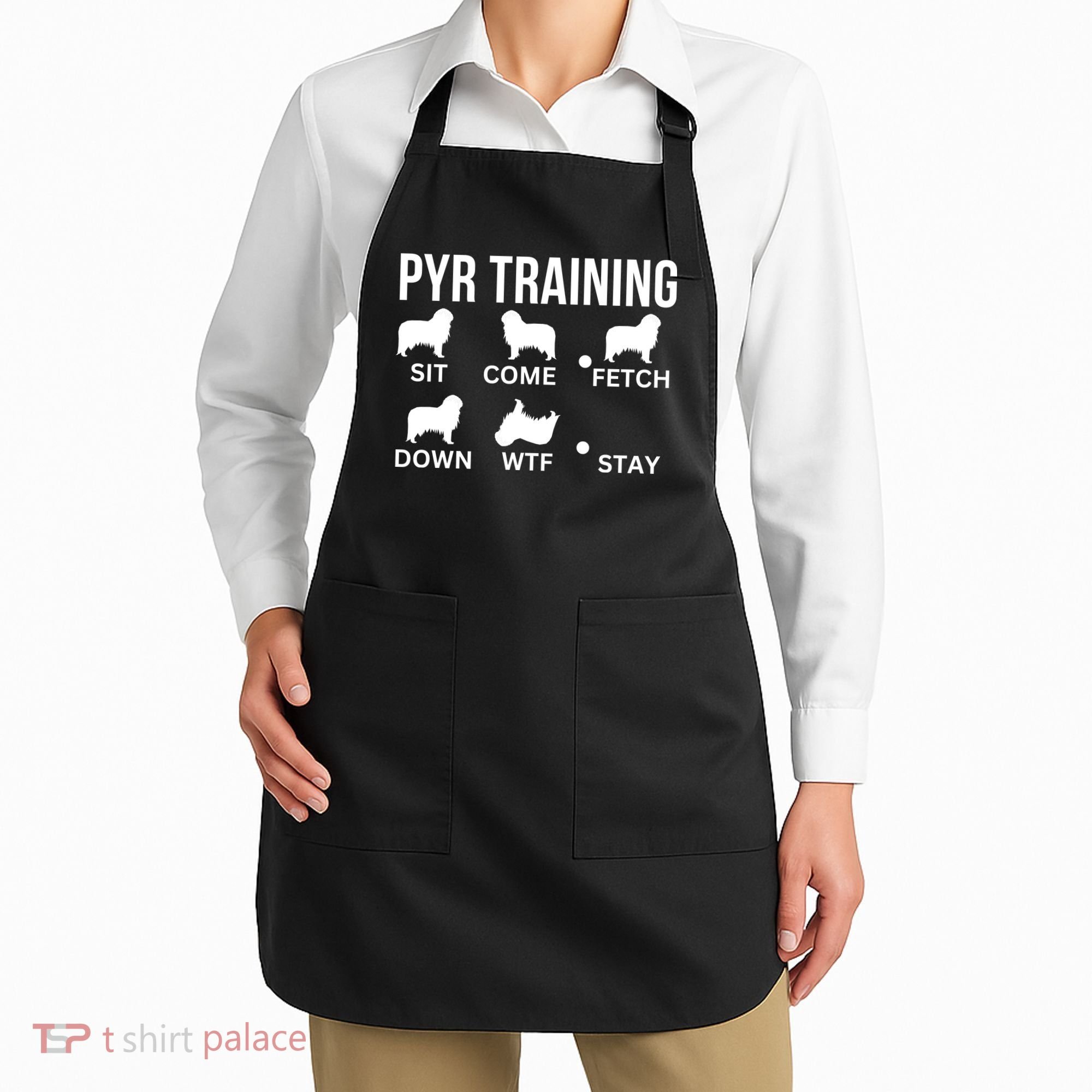 Great Pyrenees Training Pyr Dog Tricks Apron