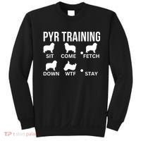 Great Pyrenees Training Pyr Dog Tricks Sweatshirt thumb 0