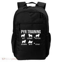 Great Pyrenees Training Pyr Dog Tricks Backpack thumb 0