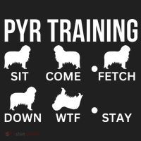 Great Pyrenees Training Pyr Dog Tricks Tumbler thumb 3