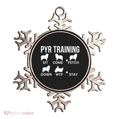 Great Pyrenees Training Pyr Dog Tricks Ornament