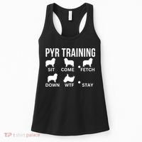 Great Pyrenees Training Pyr Dog Tricks Women's Tank Top thumb 0