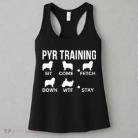 Great Pyrenees Training Pyr Dog Tricks Women's Tank Top thumb 3