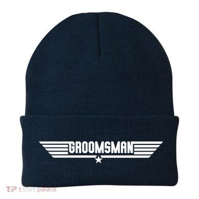 Groomsman Pilot Theme Beanie