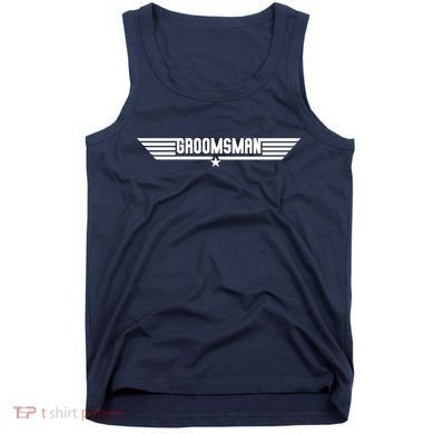 Groomsman Pilot Theme Tank Top