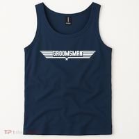 Groomsman Pilot Theme Tank Top thumb 2