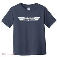 Groomsman Pilot Theme Toddler T-Shirt thumb 0