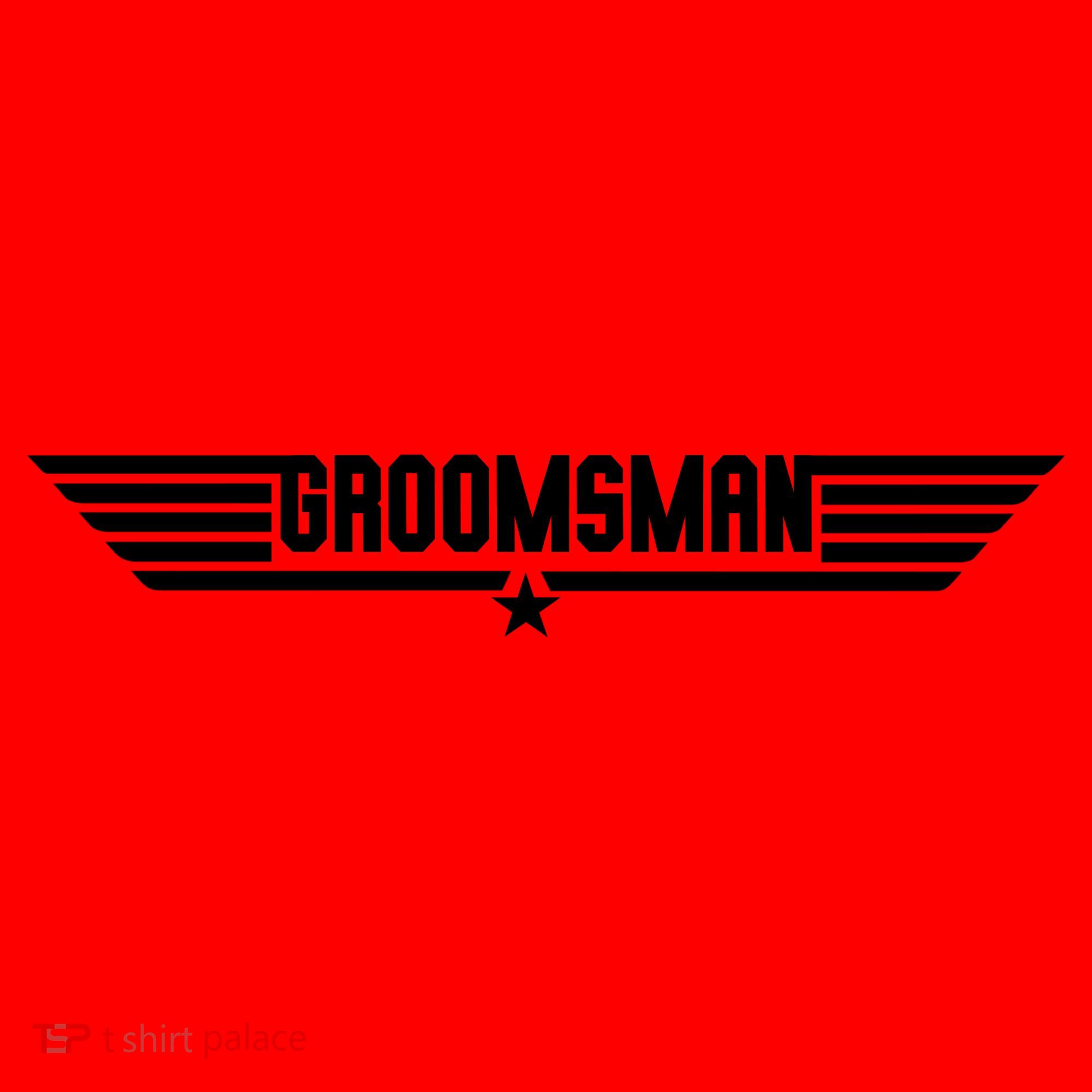 Groomsman Pilot Theme Santa Hat