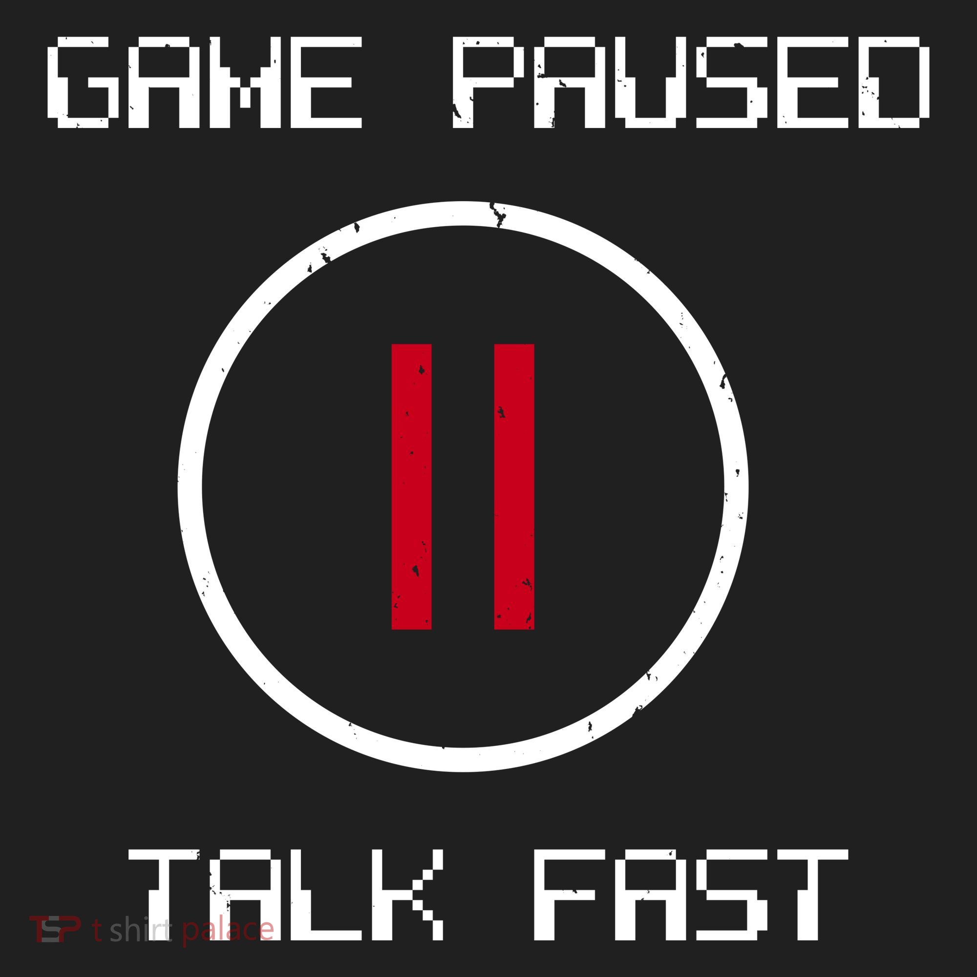 Game Paused Talk Fast Funny Beanie