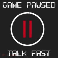 Game Paused Talk Fast Funny Golf Towel thumb 3