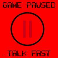Game Paused Talk Fast Funny Santa Hat thumb 1
