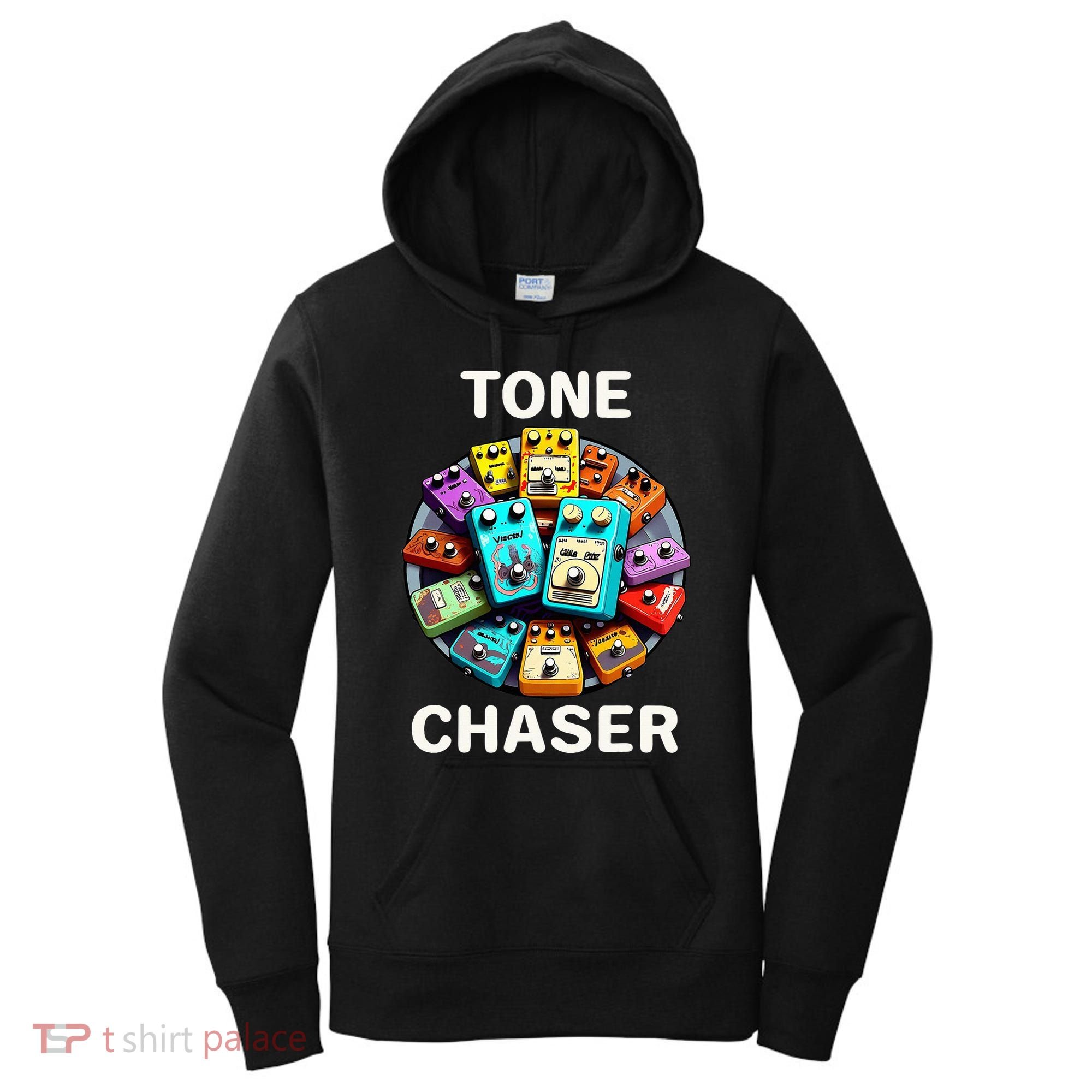 Guitar Player Tone Chaser Handwired Boutique Effects Pedals Women's Hoodie