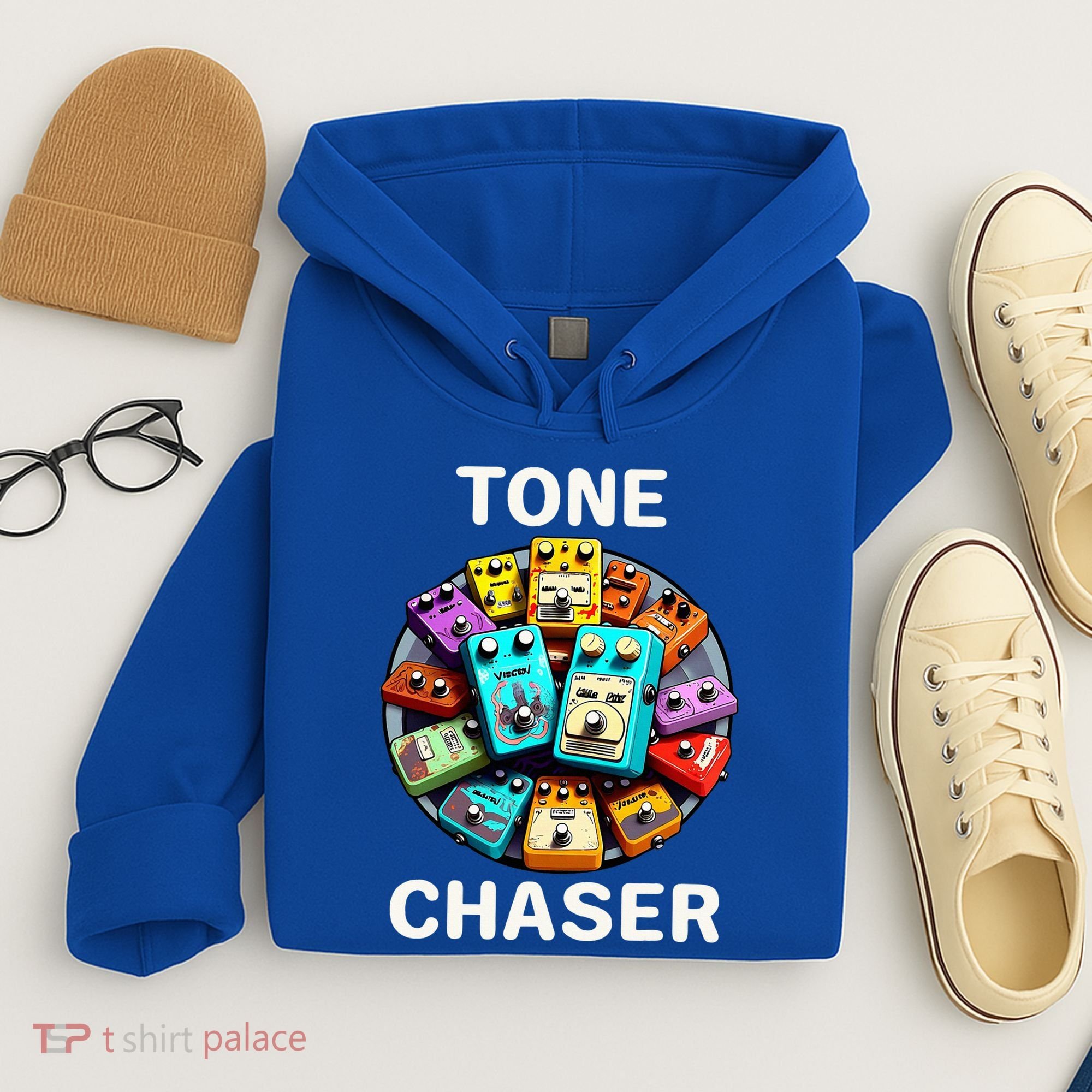Guitar Player Tone Chaser Handwired Boutique Effects Pedals Hoodie