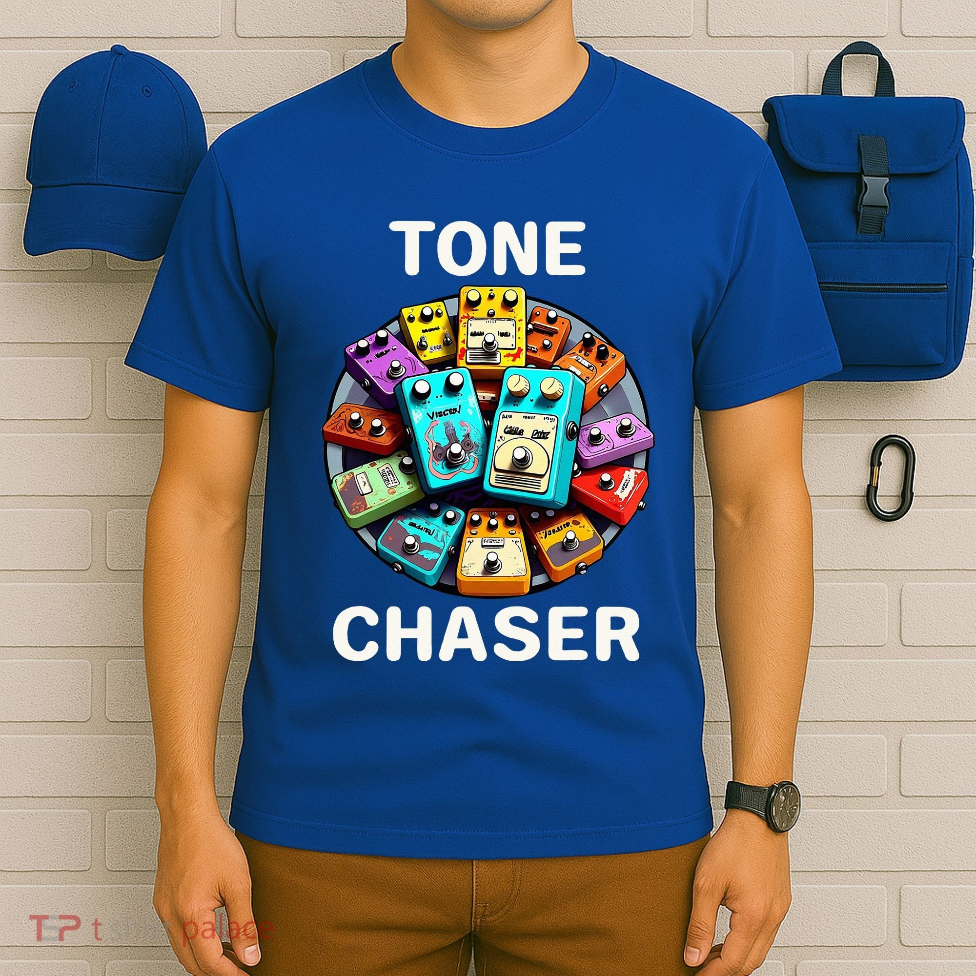 Guitar Player Tone Chaser Handwired Boutique Effects Pedals T-Shirt