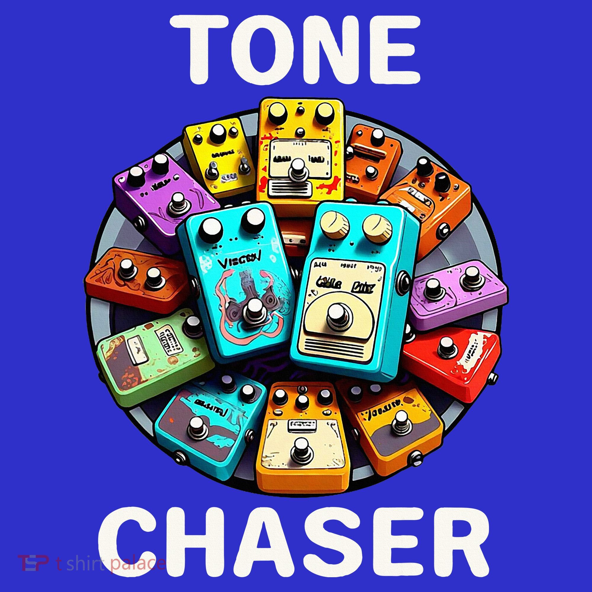 Guitar Player Tone Chaser Handwired Boutique Effects Pedals T-Shirt