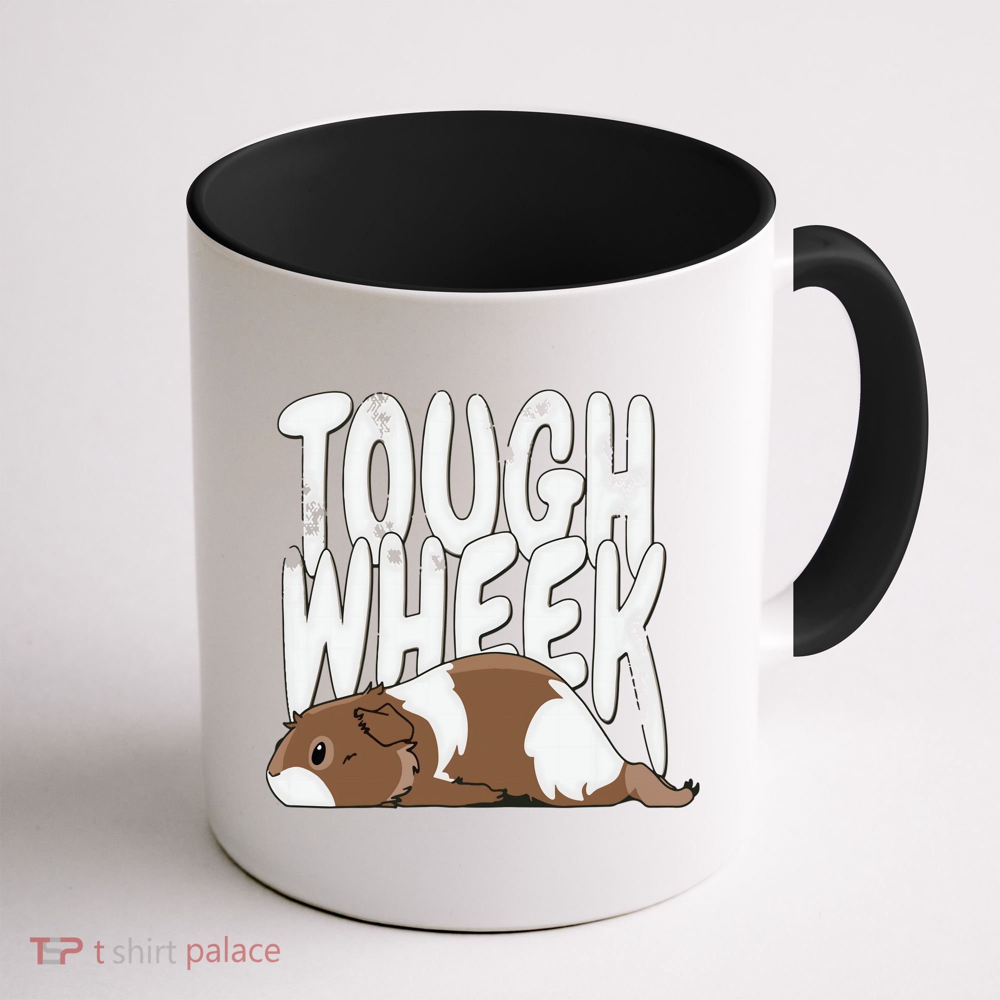 Guinea Pig Tough Wheek Brown Cream Guinea Pig Pet Coffee Mug
