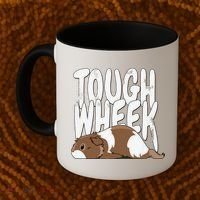Guinea Pig Tough Wheek Brown Cream Guinea Pig Pet Coffee Mug thumb 2