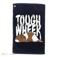 Guinea Pig Tough Wheek Brown Cream Guinea Pig Pet Golf Towel thumb 0