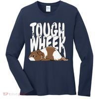 Guinea Pig Tough Wheek Brown Cream Guinea Pig Pet Women's Long Sleeve Shirt thumb 0
