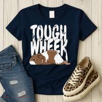 Guinea Pig Tough Wheek Brown Cream Guinea Pig Pet Women's T-Shirt thumb 3