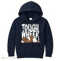 Guinea Pig Tough Wheek Brown Cream Guinea Pig Pet Kids Hoodie thumb 0