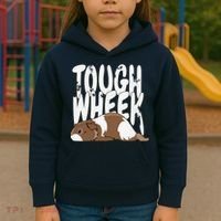 Guinea Pig Tough Wheek Brown Cream Guinea Pig Pet Kids Hoodie thumb 3