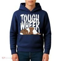 Guinea Pig Tough Wheek Brown Cream Guinea Pig Pet Kids Hoodie thumb 4