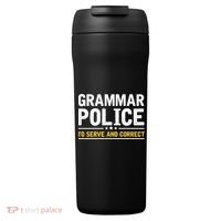 Grammar Police To Serve And Correct Funny Costume Idea Gift 24oz Duet Stainless Steel Tumbler thumb 0