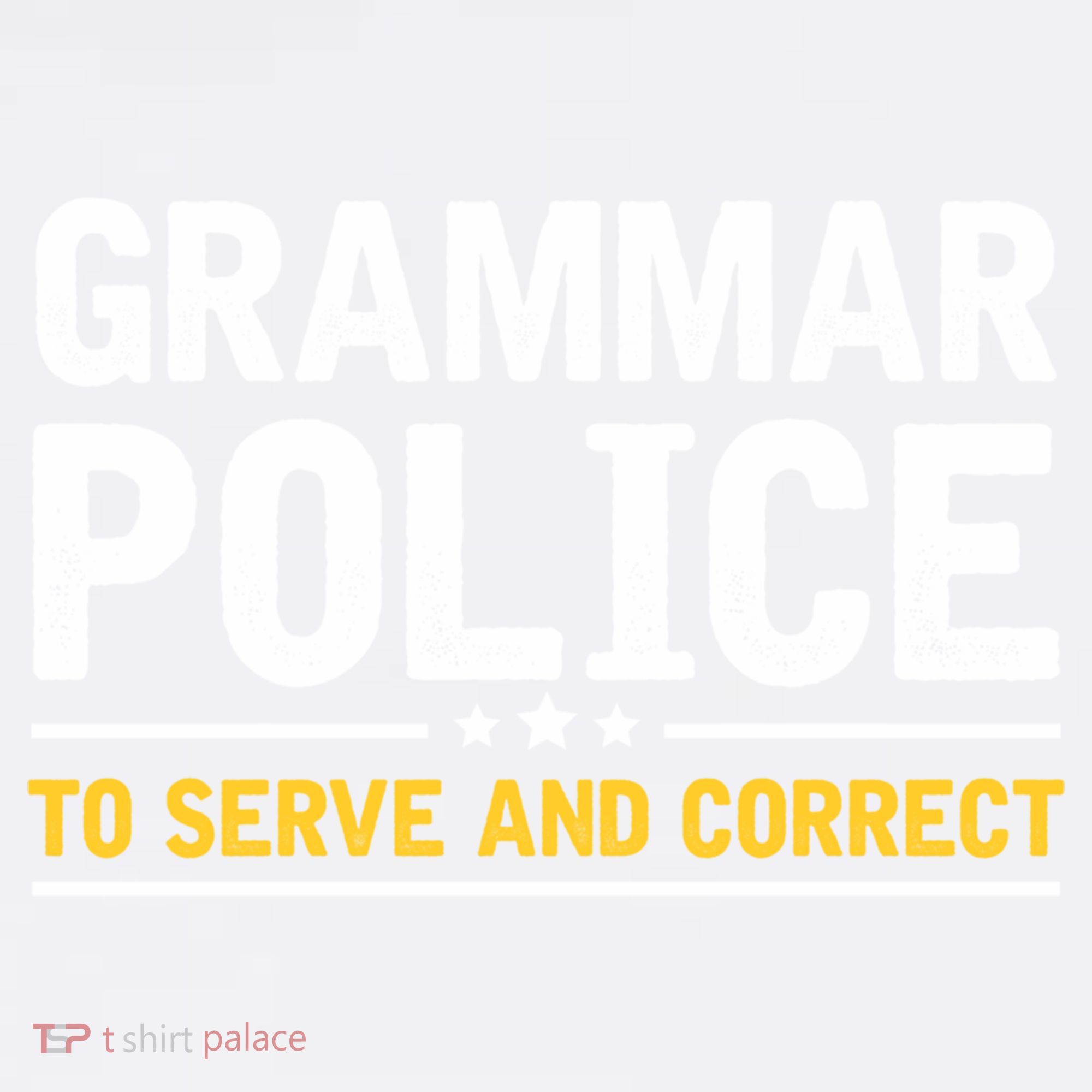 Grammar Police To Serve And Correct Funny Costume Idea Gift Garment-Dyed Sweatshirt