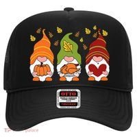 Gnomes Pumpkin Turkey Thanksgiving Day Cute Fall Autumn Hat thumb 0