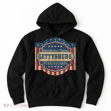 Gettysburg Pennsylvania Usa History Hoodie