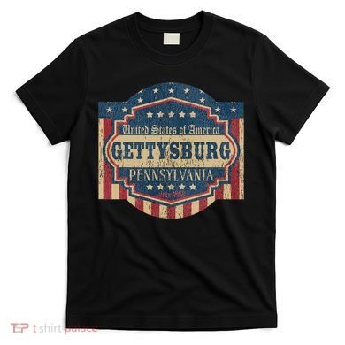Gettysburg Pennsylvania Usa History T-Shirt