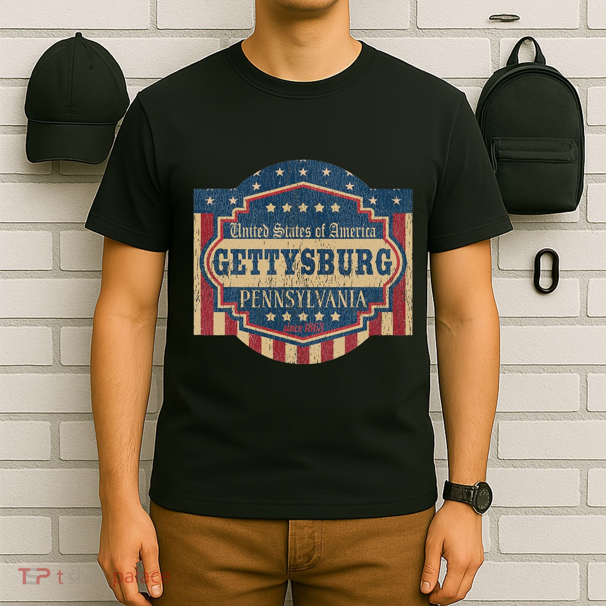 Gettysburg Pennsylvania Usa History T-Shirt