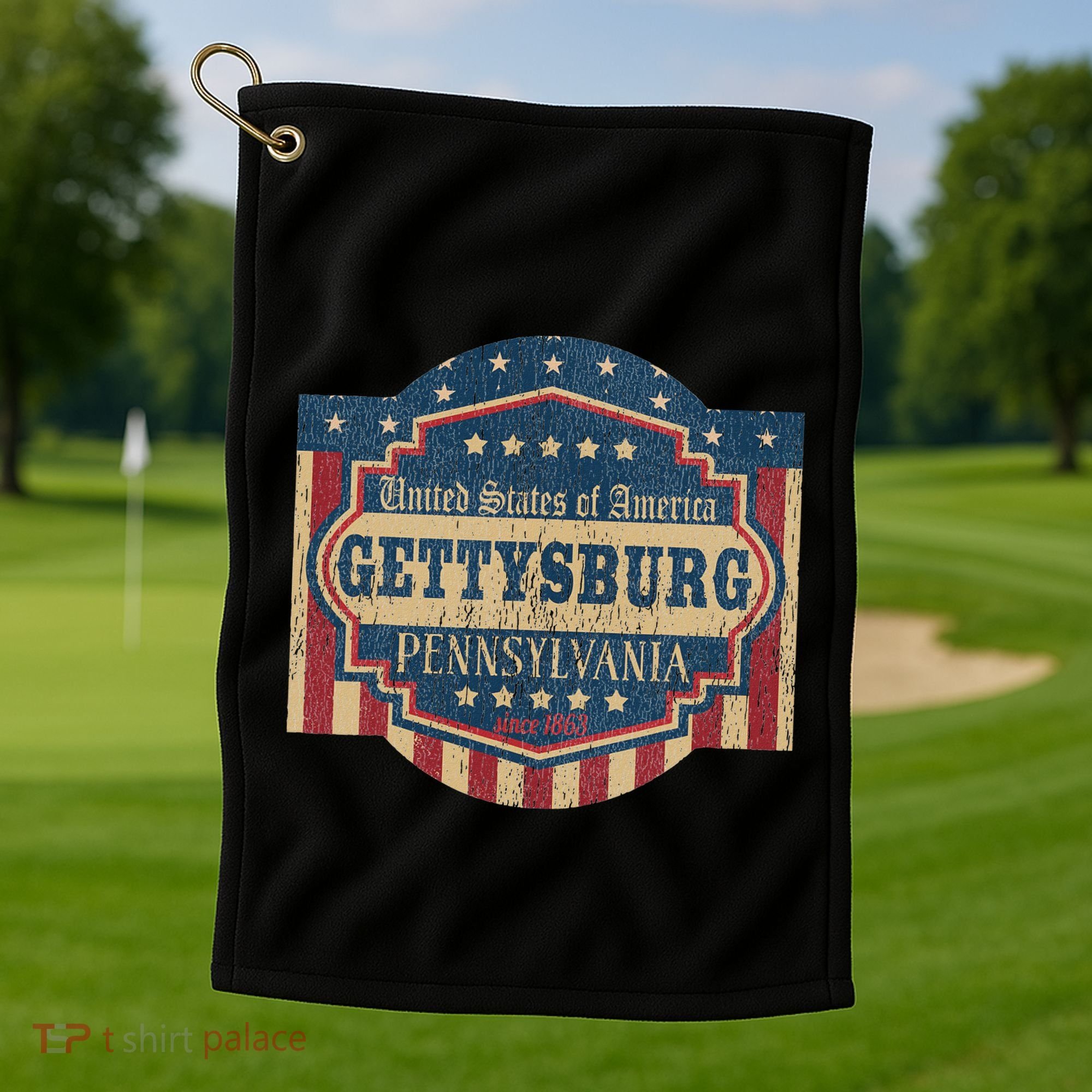 Gettysburg Pennsylvania Usa History Golf Towel