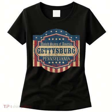 Gettysburg Pennsylvania Usa History Women's T-Shirt