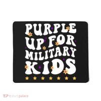 Groovy Purple Up For Military Military Child Month Mousepad thumb 0