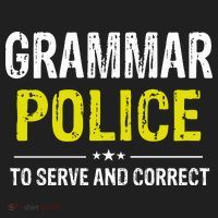 Grammar Police Wo And Funny Costume Idea Tumbler thumb 3
