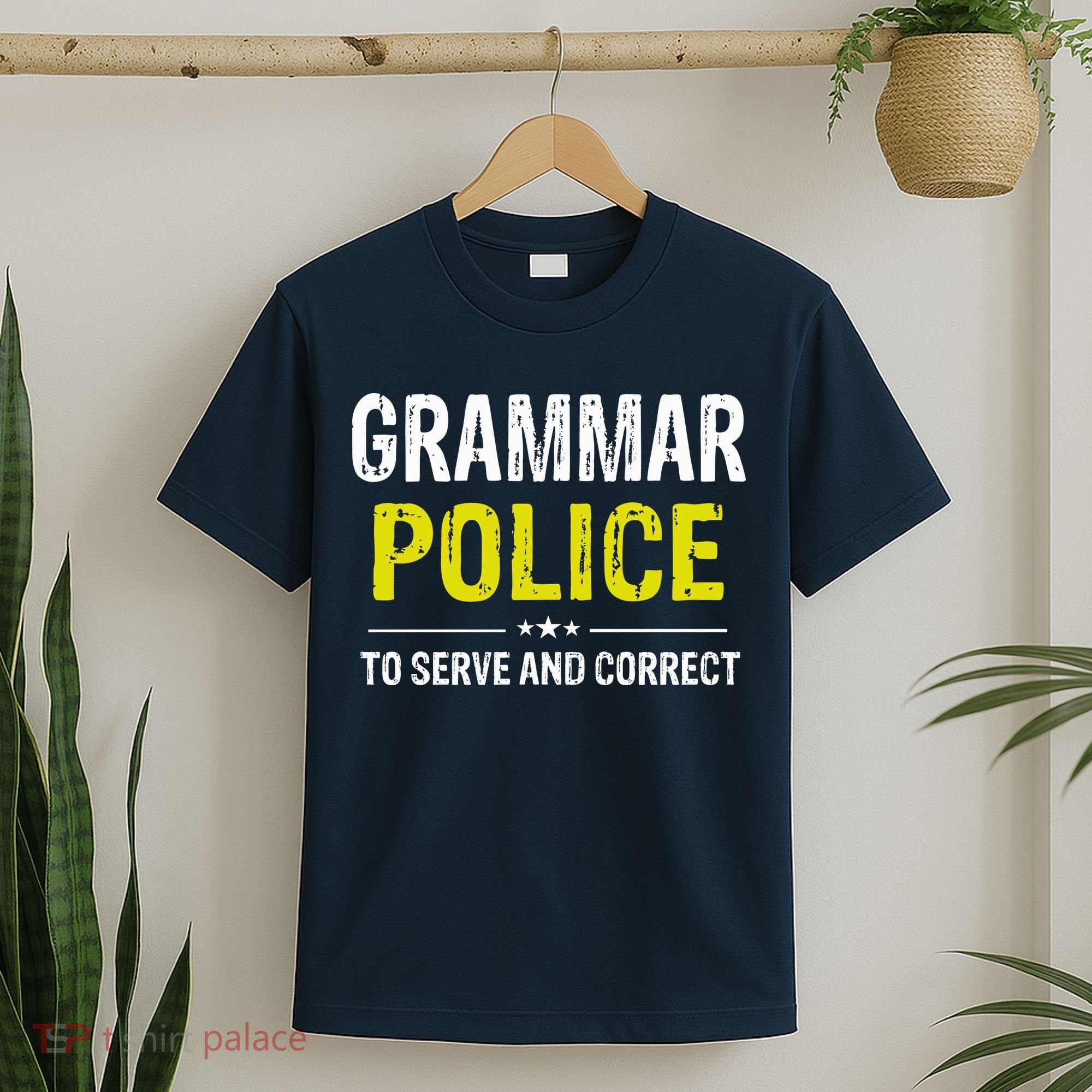 Grammar Police Wo And Funny Costume Idea T-Shirt