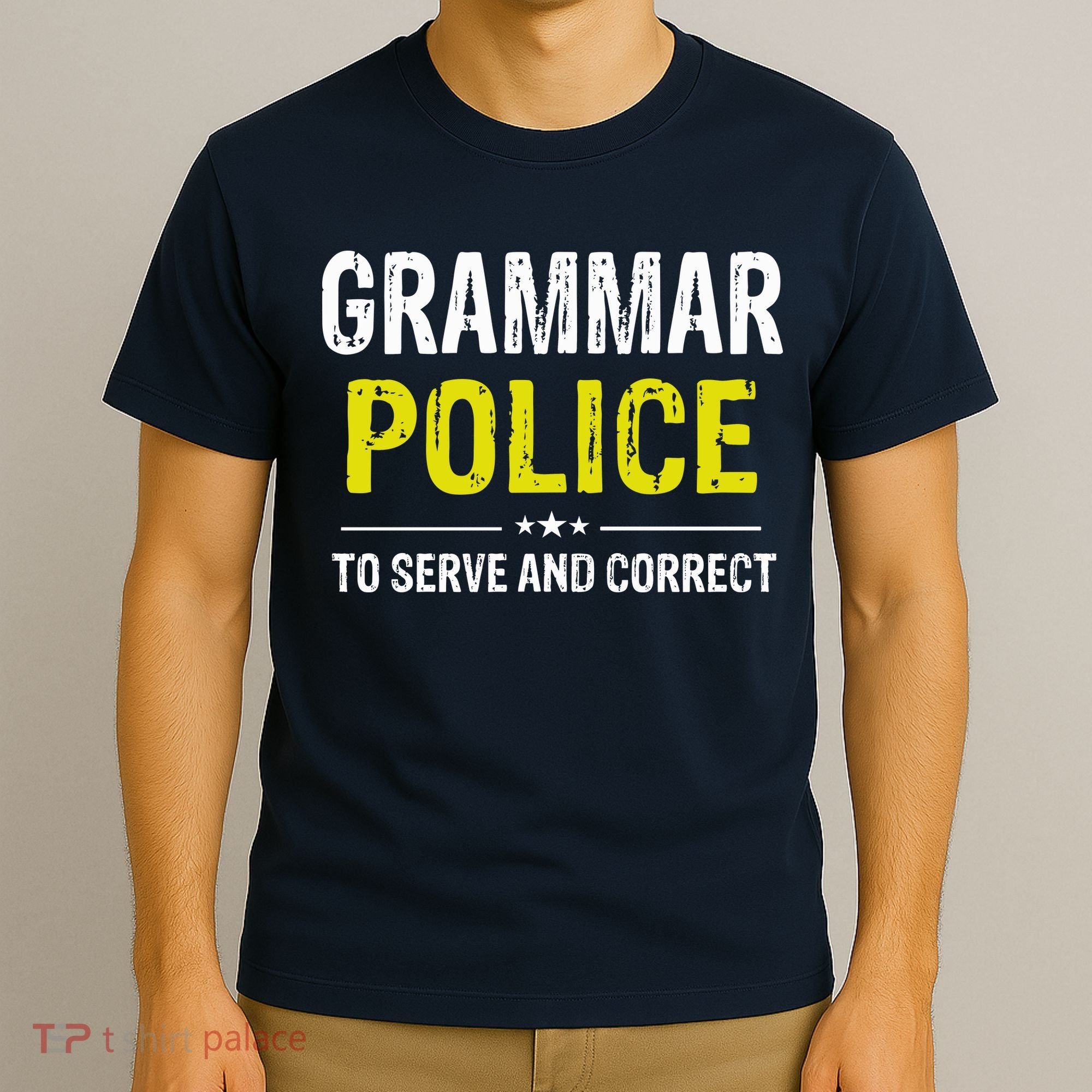Grammar Police Wo And Funny Costume Idea T-Shirt
