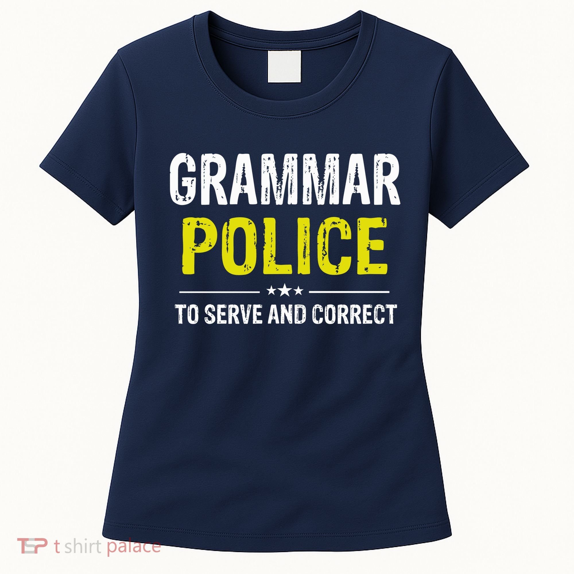 Grammar Police Wo And Funny Costume Idea Women's T-Shirt