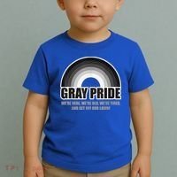 Gray Pride We're Here We're Old And Get Off Our Lawn Toddler T-Shirt thumb 2