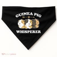 Guinea Pig Whisperer USA-Made Doggie Bandana thumb 0
