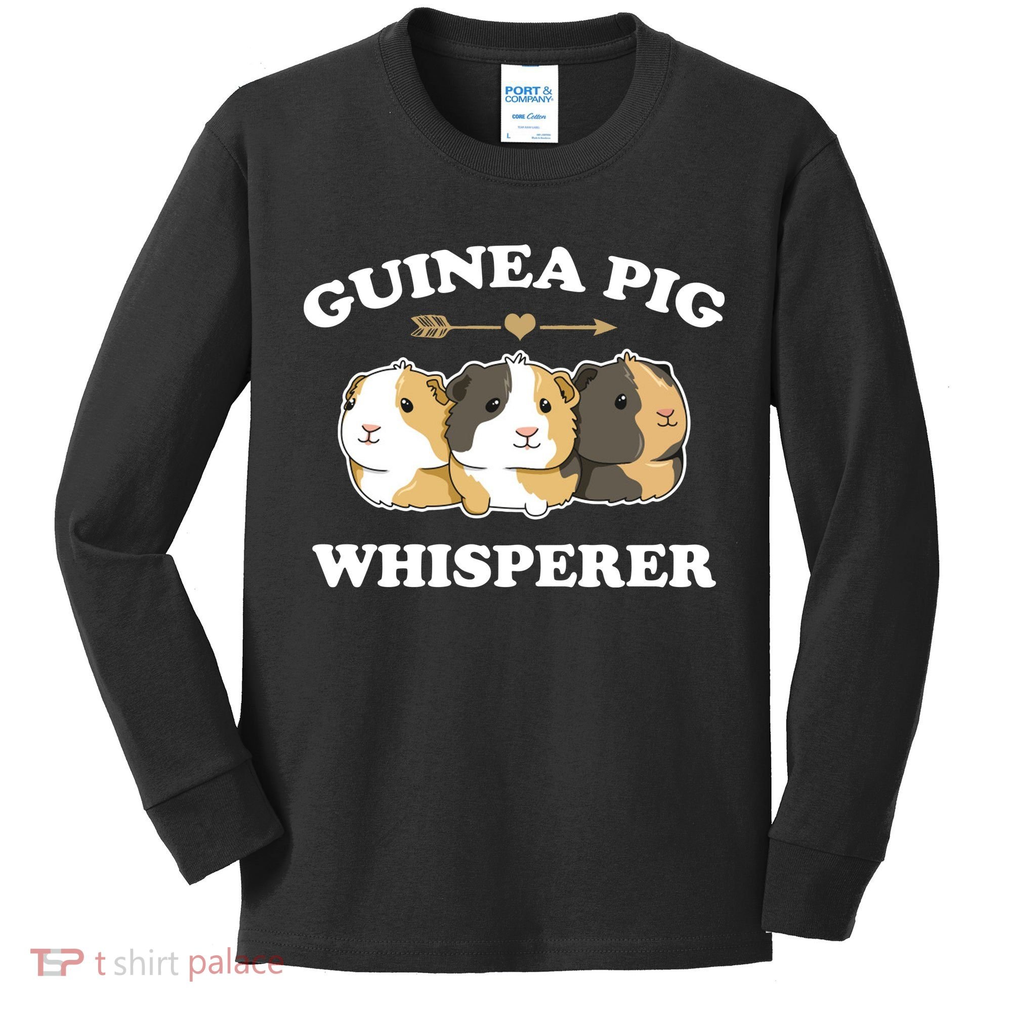Guinea Pig Whisperer Kids Long Sleeve Shirt