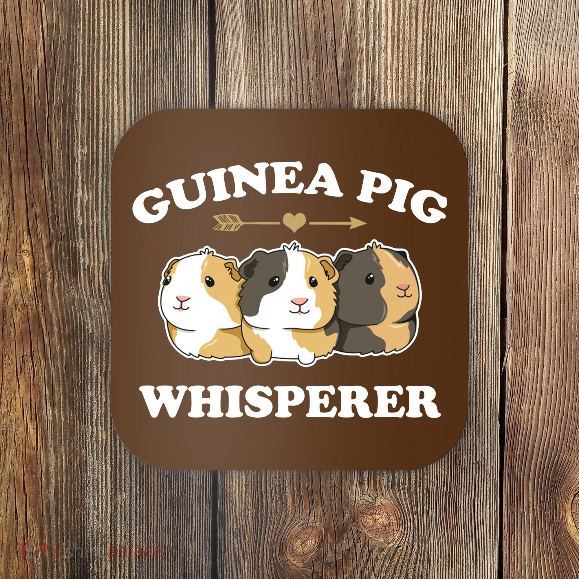 Guinea Pig Whisperer Coaster