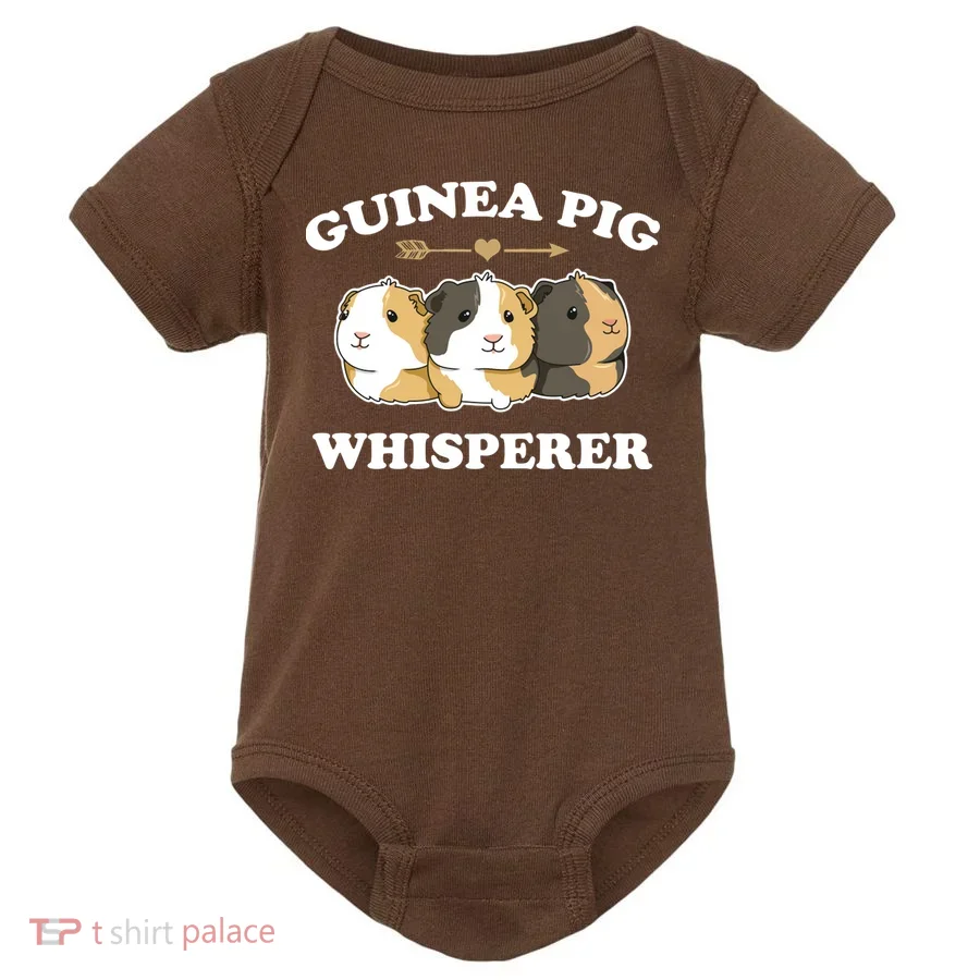 Guinea Pig Whisperer Baby Bodysuit